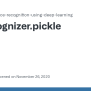Recognizer.pickle · Issue #7 · Aakashjhawar/face-recognition-using-deep ...
