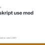 Skript Use Mod Item · Issue #4051 · SkriptLang/Skript · GitHub