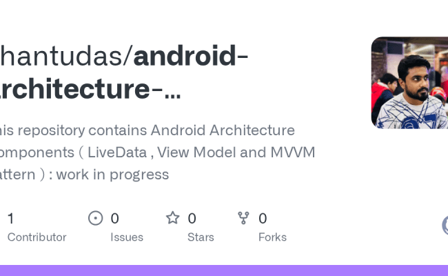 GitHub - Shantudas/android-architecture-components-mvvm-retrofit-kotlin ...