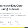 GitHub - Hananmansour/DevOps-project-using-Docker-and-K8s: Dockerize ...
