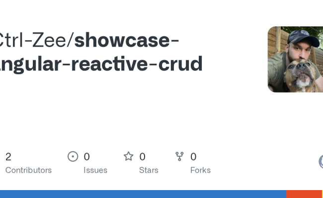GitHub - Ctrl-Zee/showcase-angular-reactive-crud