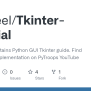 GitHub - Rawheel/Tkinter-Tutorial: Repository Contains Python GUI ...