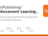 Github Packtpublishing Reinforcement Learning With Python Explained