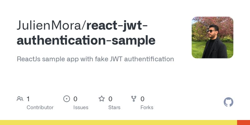 Github Egeaytin React Jwt Auth Simple Jwt Authentication Template On React - Premium Sunset Design Gallery - 4K