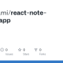 GitHub - Caiochami/react-note-taking-app