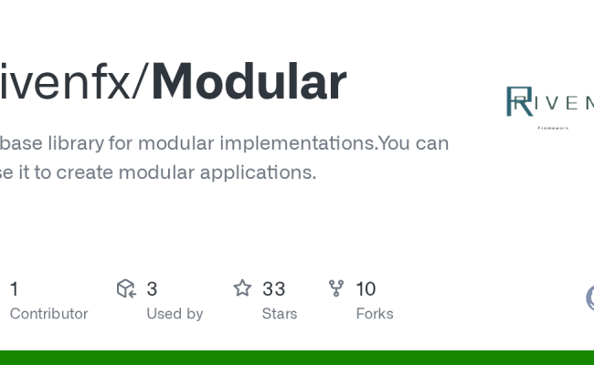 GitHub - Rivenfx/Modular: A Base Library For Modular Implementations ...