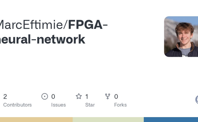 GitHub - MarcEftimie/FPGA-neural-network