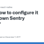 How To Configure It On Our Own Sentry Server? · Issue #311 · Getsentry ...