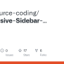 GitHub - Opensource-coding/Responsive-Sidebar-with-Dropdown-Menu-Starter