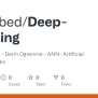 GitHub - Melihbed/Deep-Learning: Deep Learning - Derin Ogrenme - ANN- Artificial Neural Networks