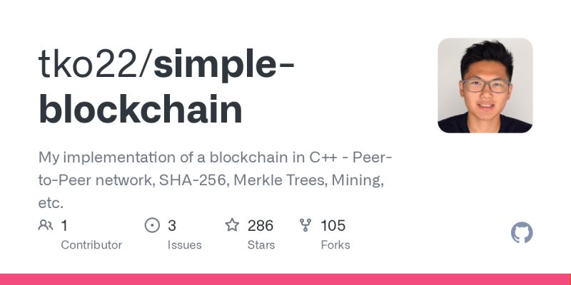Github Fletelli42 Simpleblockchainimplementation This C Project Is A Simplified Blockchain - Incredible Full HD Minimal Images | Free Download