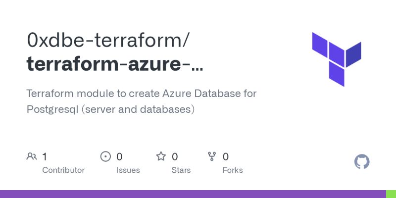 Github Azure Terraform Azurerm Postgresql Azure Database For - Download Creative Space Wallpaper | Retina