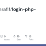 GitHub - Dirumahrafif/login-php-mysql