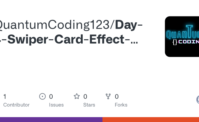 GitHub - QuantumCoding123/Day-4-Swiper-Card-Effect-Using-HTML-CSS