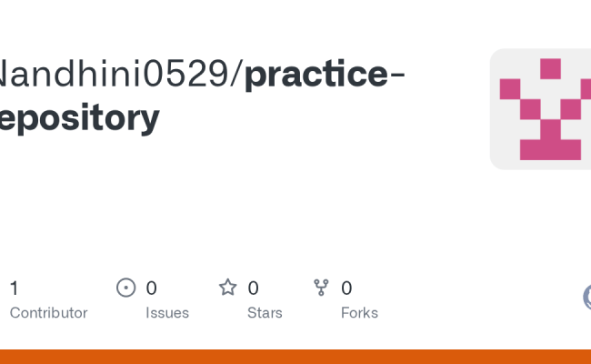 GitHub - Nandhini0529/practice-repository