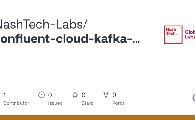 GitHub - NashTech-Labs/confluent-cloud-kafka-template