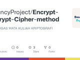 Github Davincyproject Encrypt Decrypt Cipher Method Repo Tugas Mata