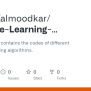 GitHub - Vinay-Kalmoodkar/Machine-Learning-Algorithms: This Repository ...