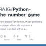 GitHub - KAMALRAJG/Python-guess-the-number-game: I Created A Python ...