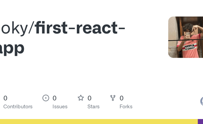 GitHub - 1oky/first-react-app