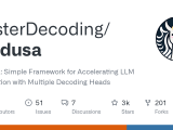 Medusa Roadmap Md At Main Fasterdecoding Medusa Github