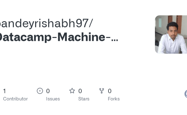 GitHub - Pandeyrishabh97/Datacamp-Machine-Learning-with-python