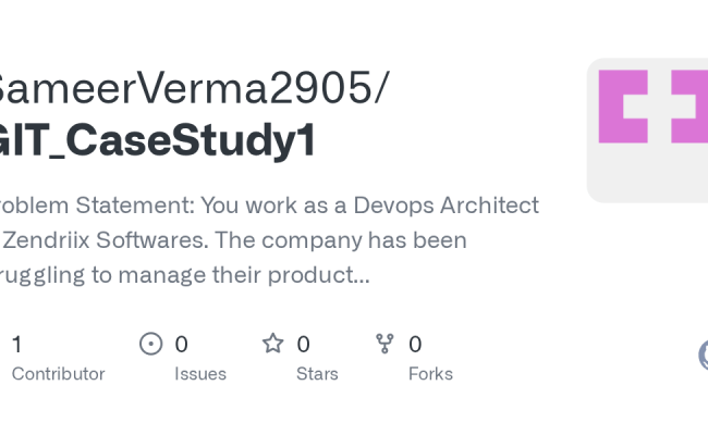 GitHub - SameerVerma2905/GIT_CaseStudy1: Problem Statement: You Work As ...