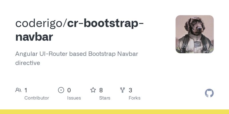 Github Coderigo Cr Bootstrap Navbar Angular Ui Router Based - Creative HD Light Patterns | Free Download