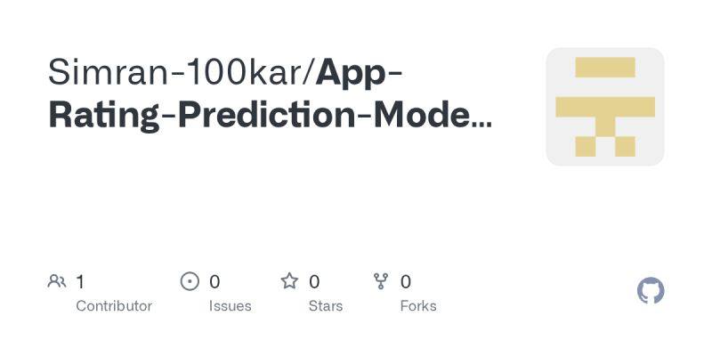 Github Priyambadaanand App Rating Prediction Model Using Python Make A Model To Predict The - Download Modern Abstract Background | Retina