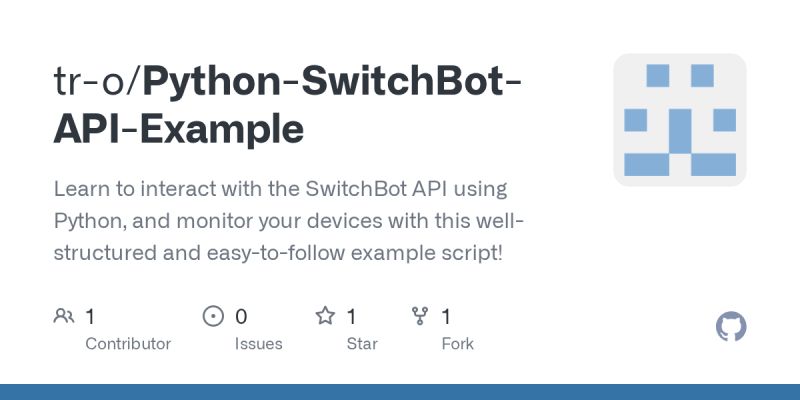 Github Jonghwanhyeon Python Switchbot A Python Library To Control Switchbot Devices Connected - Gradient Image Collection - Ultra HD Quality