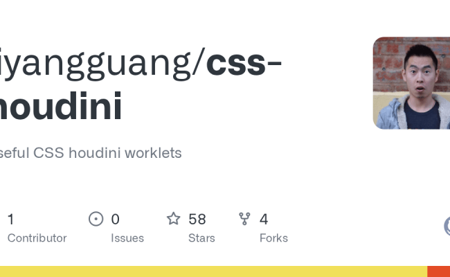 GitHub - Liyangguang/css-houdini: Useful CSS Houdini Worklets