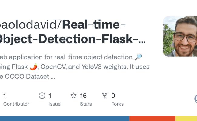 Pull Requests · Paolodavid/Real-time-Object-Detection-Flask-OpenCV ...