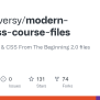 Releases · Bradtraversy/modern-html-css-course-files · GitHub