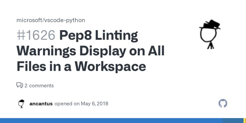 Pep8 Linting Warnings Display On All Files In A Workspace Issue 1626 - Premium Light Art Gallery - HD