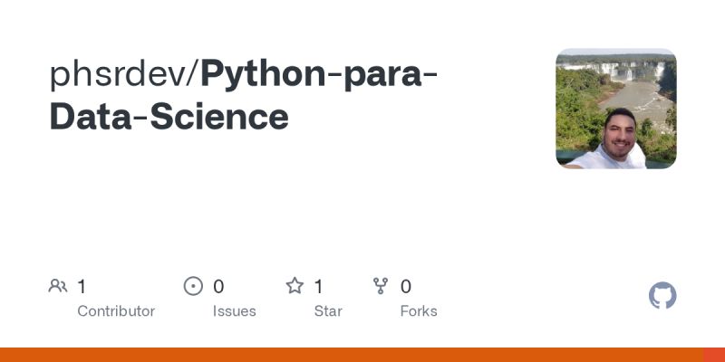 Github Fmarzochi Logica Programacao Python Python Para Data Science - High Quality Minimal Illustration - Mobile