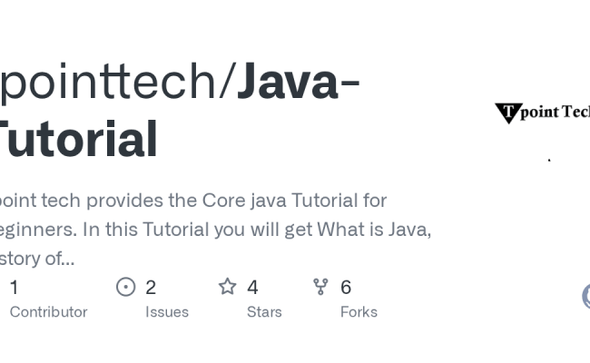 Packages · Tpointtech/Java-Tutorial · GitHub
