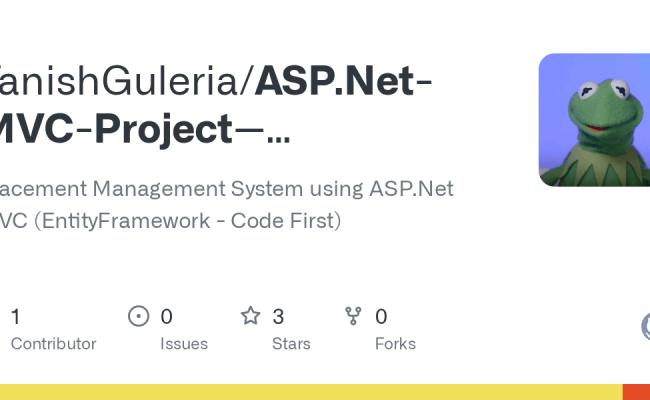 GitHub - TanishGuleria/ASP.Net-MVC-Project--Placement-Management-System ...