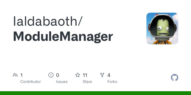 GitHub - Ialdabaoth/ModuleManager