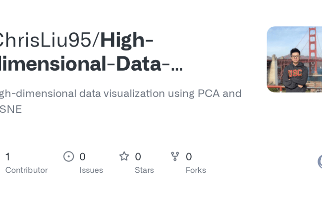 GitHub - ChrisLiu95/High-dimensional-Data-Visualization: High-dimensional Data Visualization ...