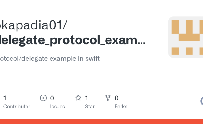 GitHub - Bkapadia01/delegate_protocol_example: Protocol/delegate ...