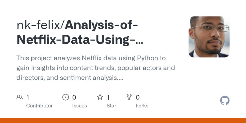 Github Syedarif1122 Netflix Data Analysis Using Python - Premium Vintage Pattern Gallery - Full HD