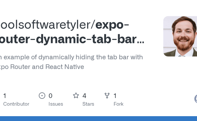 GitHub - Coolsoftwaretyler/expo-router-dynamic-tab-bar-example: An ...