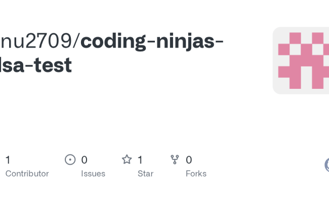 GitHub - Gnu2709/coding-ninjas-dsa-test