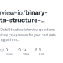 GitHub - Devinterview-io/binary-tree-data-structure-interview-questions: 🟣 Binary Tree Data ...