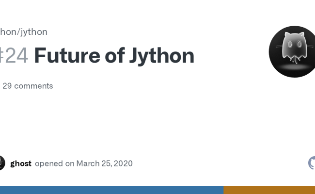Future Of Jython · Issue #24 · Jython/jython · GitHub