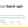 GitHub - Codenze/bard-api-node: Bard-api-node Is A Node.js Library For ...