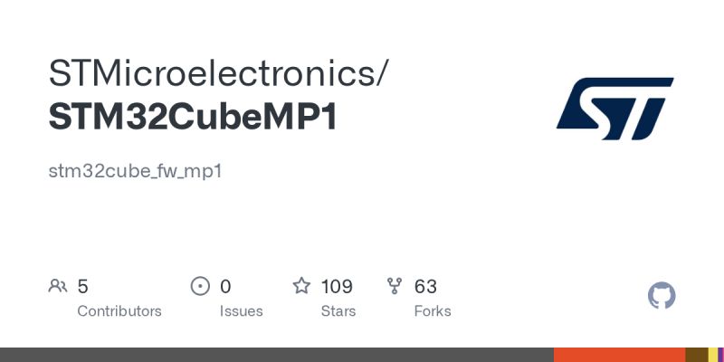 GitHub - STMicroelectronics/STM32CubeMP1: stm32cube_fw_mp1