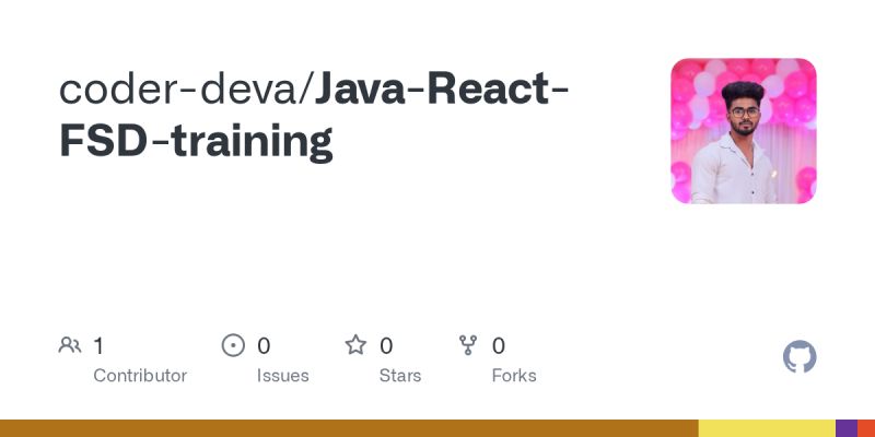 Github Tracksdata Cognizant Java Fsd Hyd - Best Minimal Images in Desktop