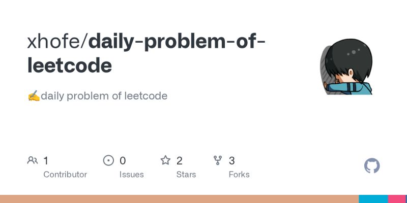 Github Davidpoul2 Problem Of The Day Leetcode - Premium Mobile Gradient Images | Free Download