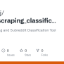 GitHub - Manutej/reddit_scraping_classification: Reddit Scraping And ...
